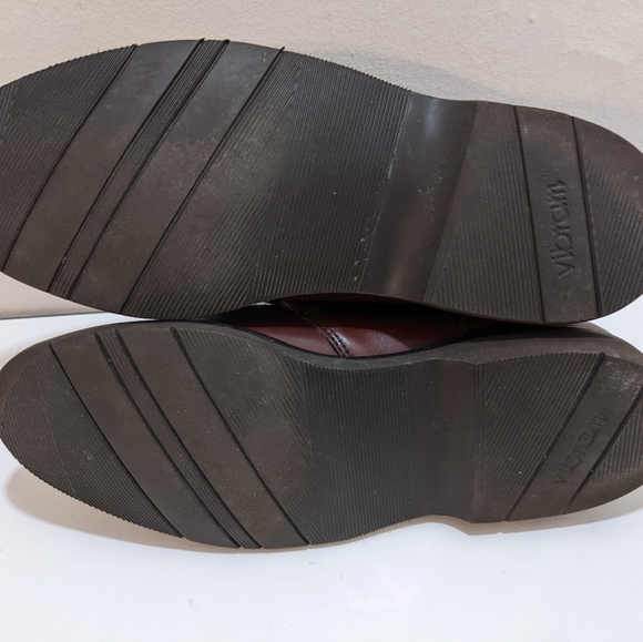 Walk-Over Mens Brown Leather Chukka Boots Size 8 W Vibram Sole - Picture 3 of 10